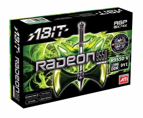 Abit Radeon 9550, 128MB, TV-Out, DVI
